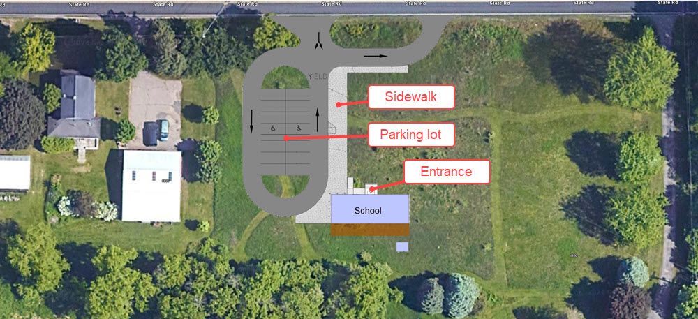 Map of Sundial Classical Farmstead